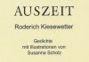 Auszeit (Titelbild des Buches)