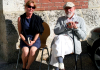 Susanne Scholz mit Proffessor Markus Lüpertz